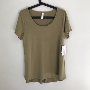 LuLaRoe classic t army green medium